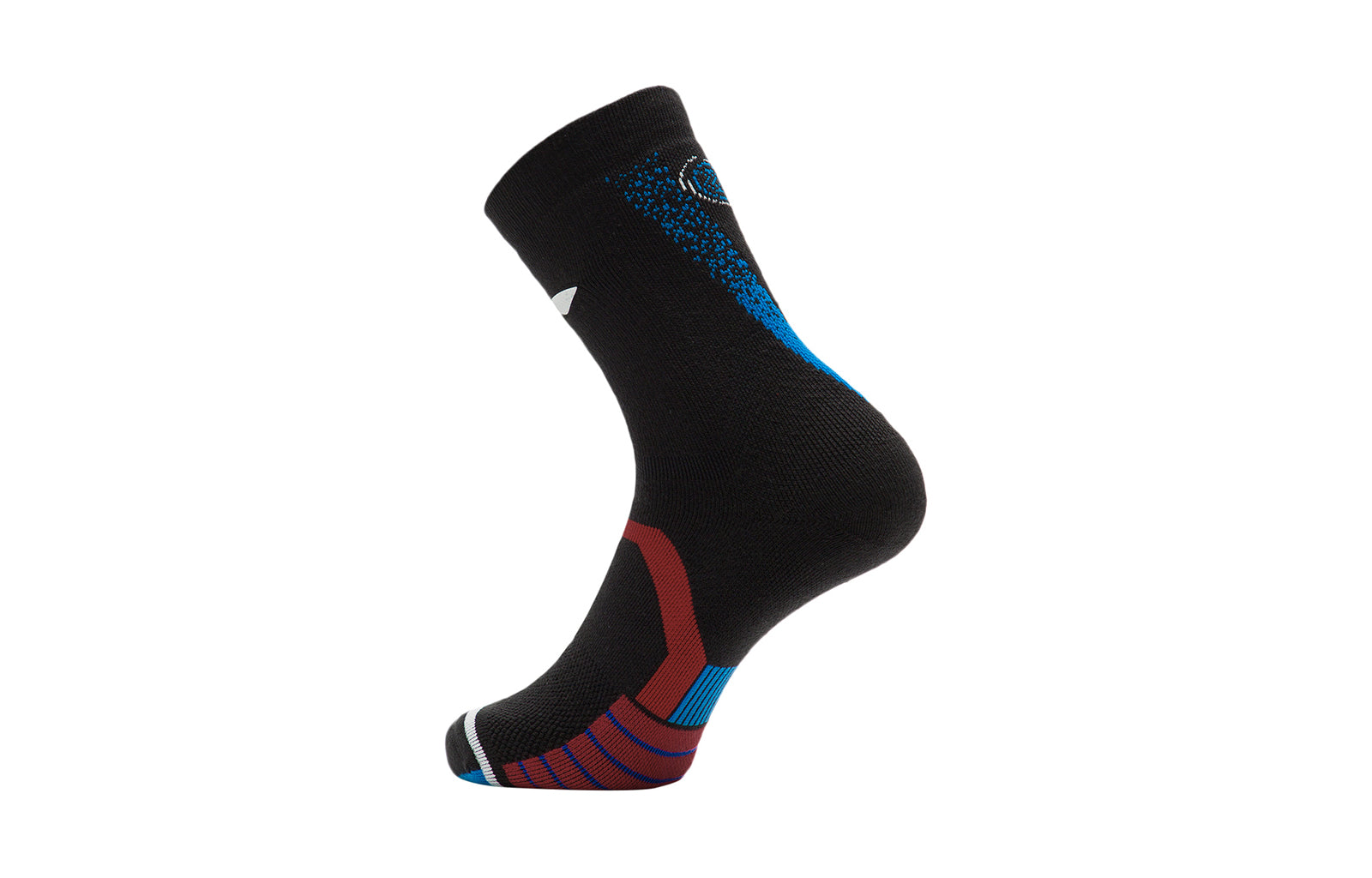 Li-Ning Basketball Mid Cut Socks 'Black White' AWLS265-1