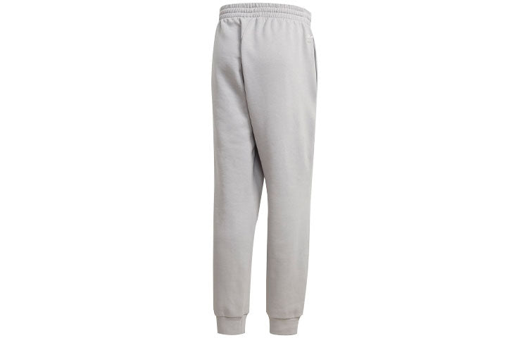 adidas originals 3D Trefoil Embroidered Logo Bundle Feet Sports Pants Gray GN4305