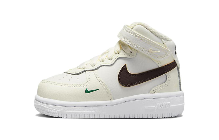 (TD) Nike Air Force 1 Mid SE '40th Anniversary - Sail Brown Basalt' FJ2894-100