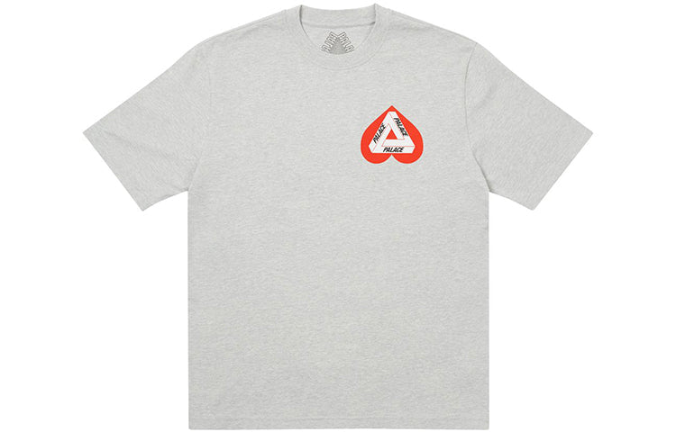 PALACE Heart Shape Tri-FERg Pattern Short Sleeve Unisex Gray P20TS107