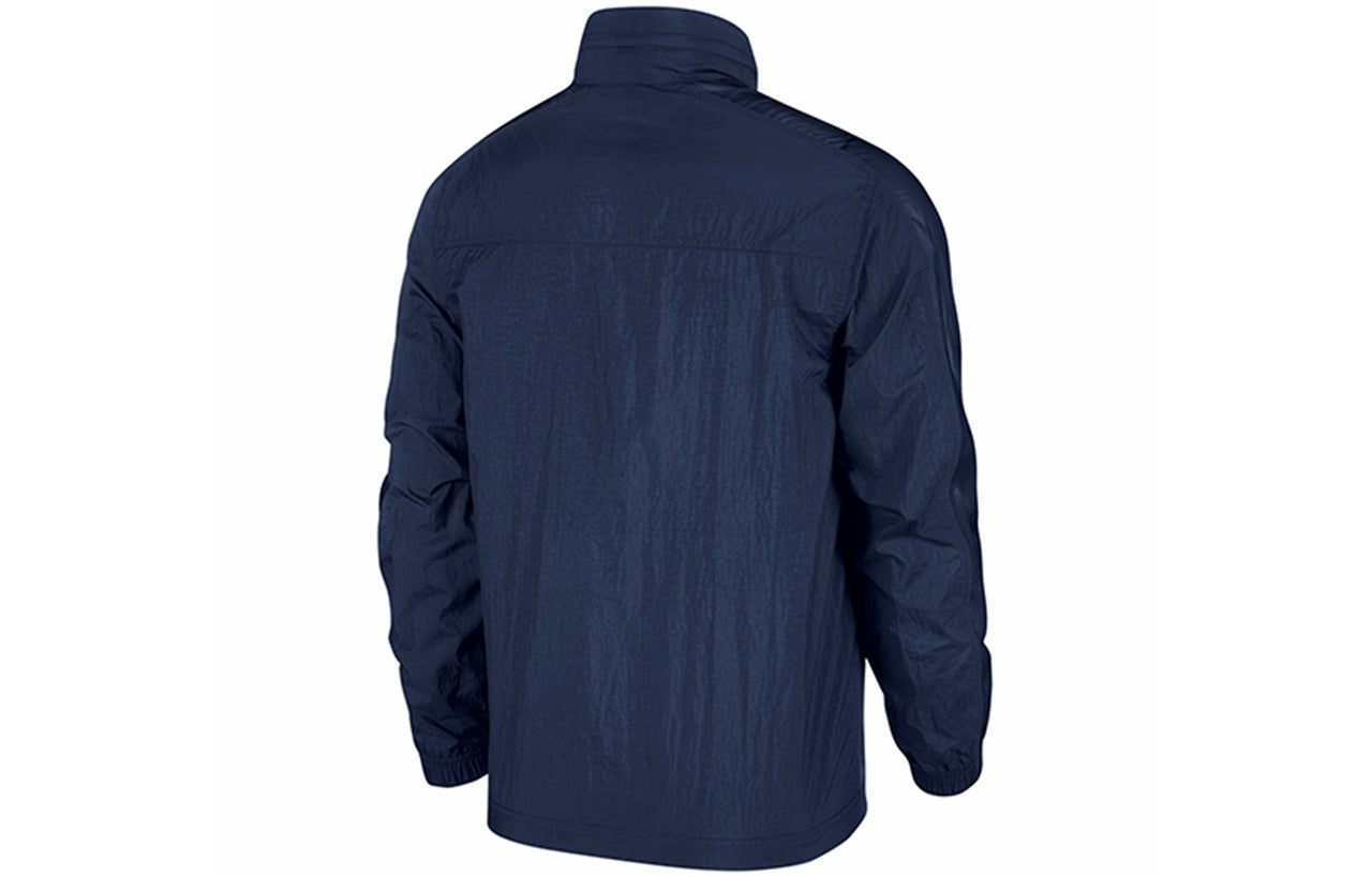 Nike Sportswear Stand-up Collar Jacket Male Blue CU4310-410