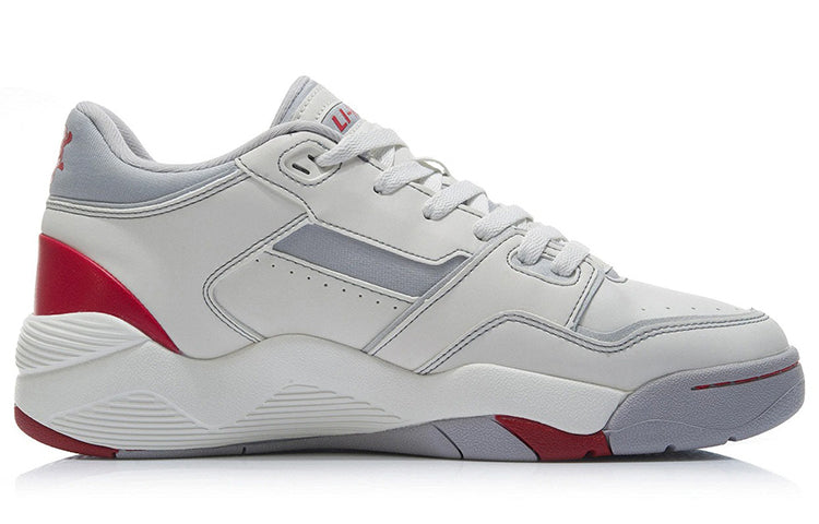 (WMNS) Li-Ning Retro 80s 'White Red' AGBR086-3