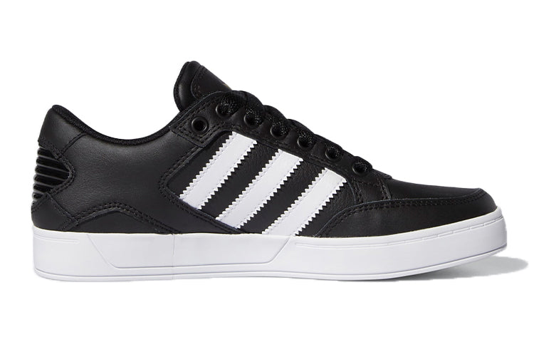 (GS) adidas originals Hardcourt Low J 'Black White' FX0605