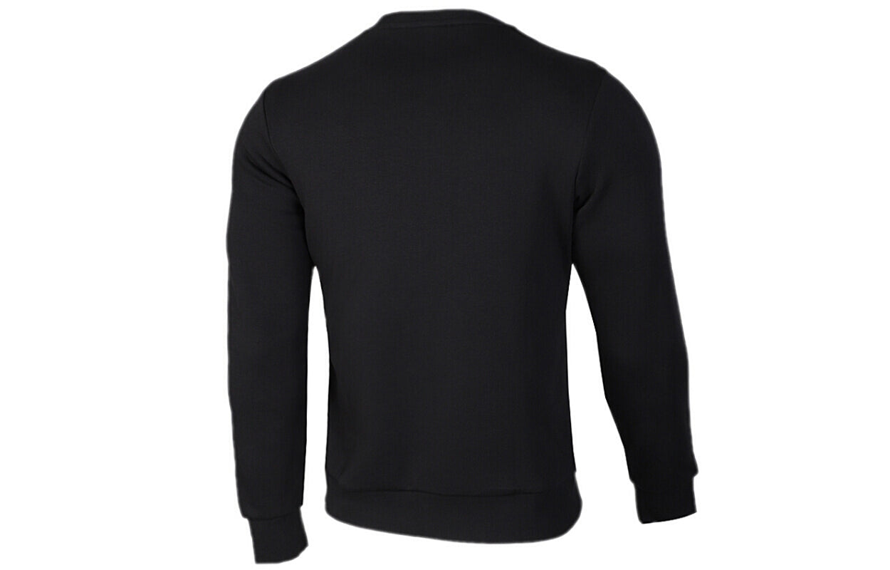 adidas E 3S CREW FT Casual Sports Round Neck Pullover Black FI0833