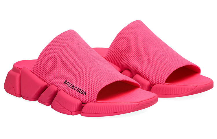 (WMNS) Balenciaga Speed 2.0 Slides 'Pink' 711452W2DBH5051