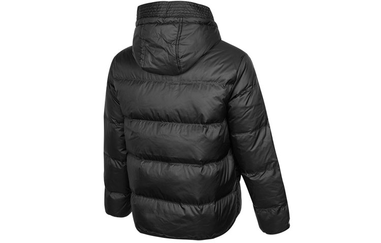 Converse Downfilled Hooded Jacket Asia Sizing 'Black' 10021981-A01
