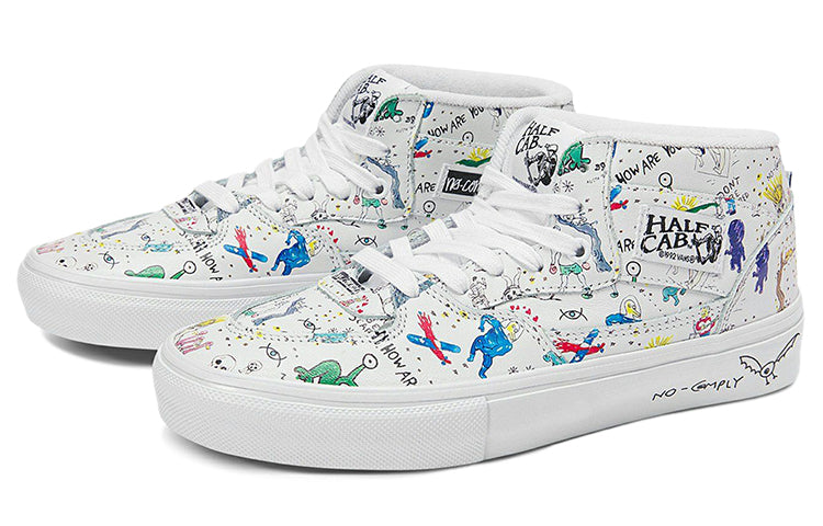 No-Comply x Daniel Johnston x Vans Skate Half Cab VN0A5FCDWTM