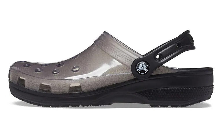 Crocs Jelly Crocs Transparent Black Unisex Sandals 206908-001
