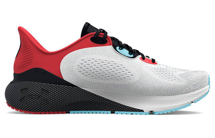 (WMNS) Under Armour HOVR Machina 3 'White Red' 3025703-100