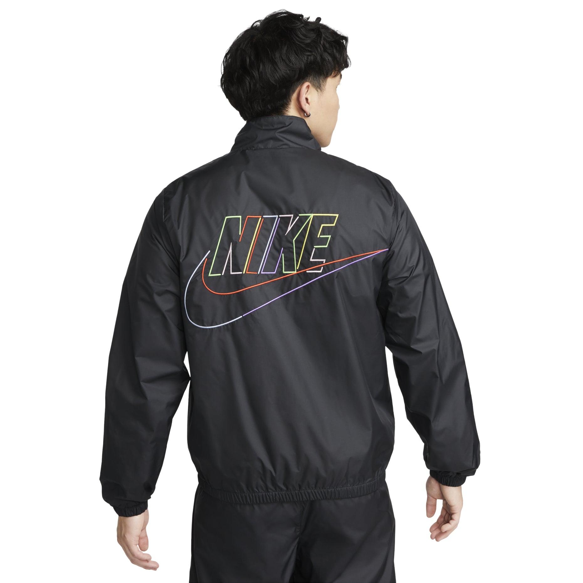 Nike Club+ Full Zip Woven Jacket 'Black' DX0673-010