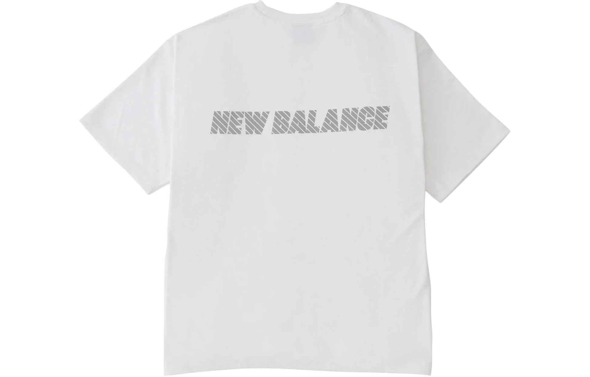 New Balance MET24 Reflection NB Logo T-Shirt Asia Sizing 'White' AMT45005-WT