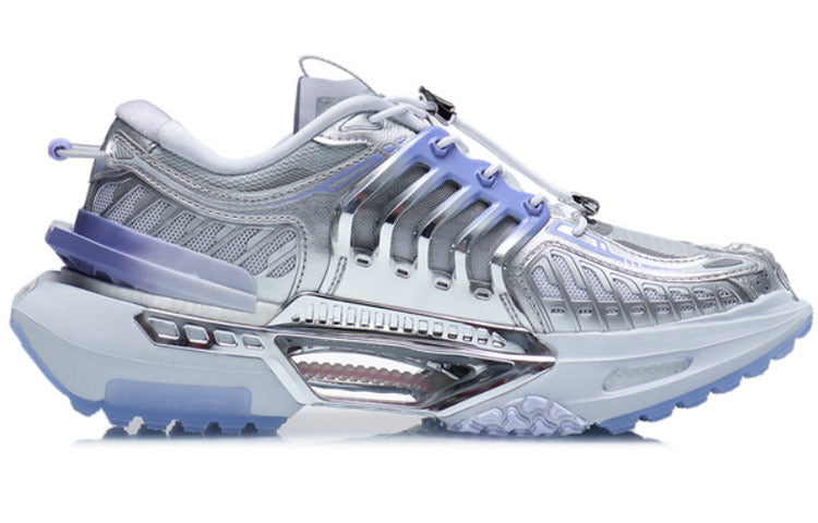 (WMNS) Li-Ning XuanKong 'White Silver Blue' AGLR244-1