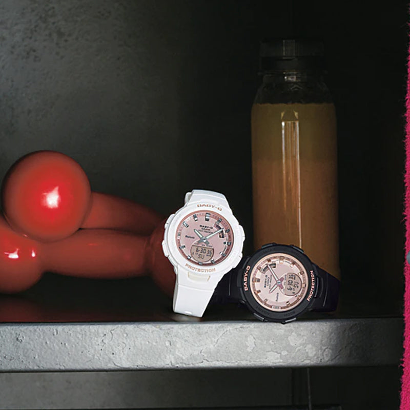 CASIO Baby-G 'Black Pink' BSA-B100MF-1A