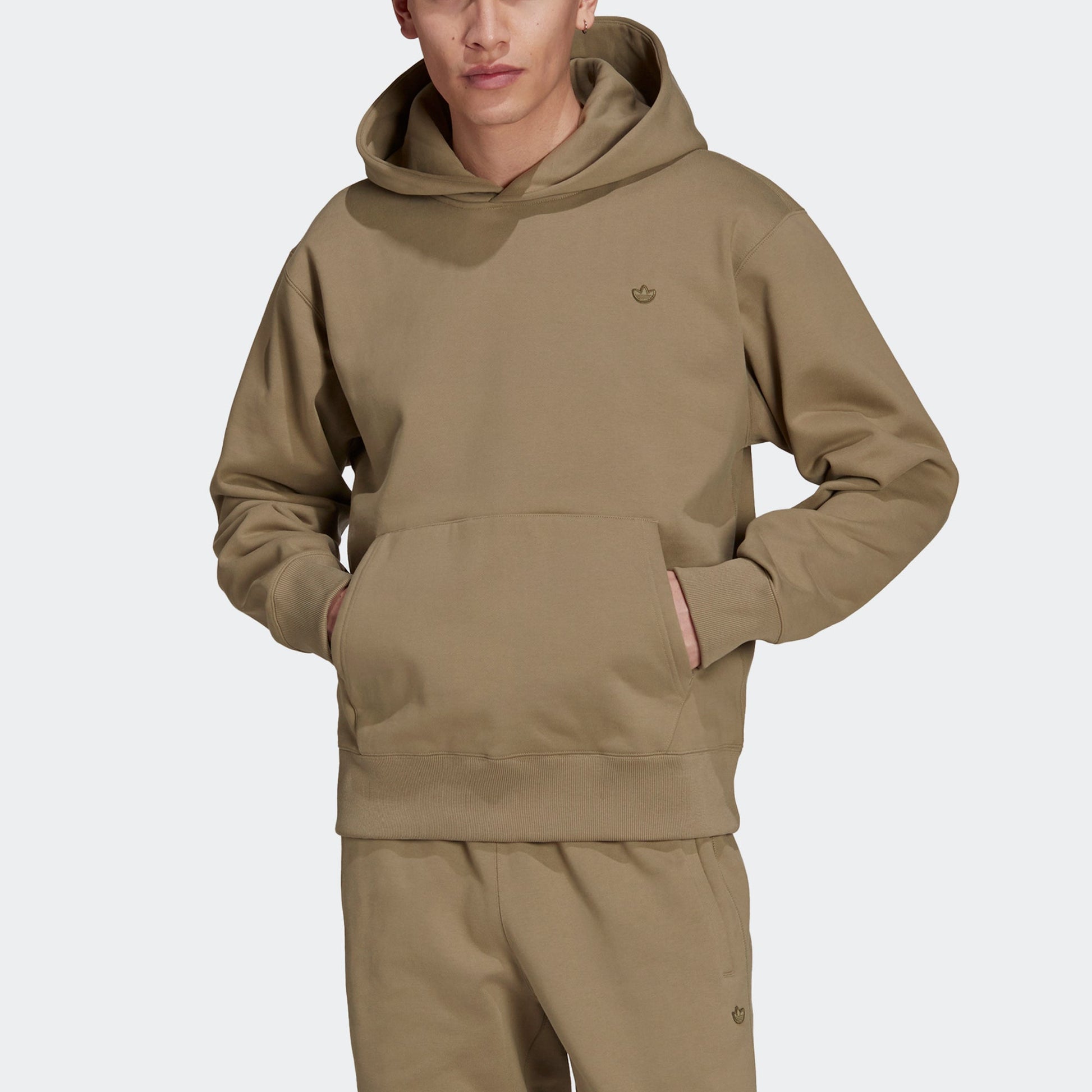 Men's adidas C Hoody Kangaroo Pouch Loose Sports Green H62532