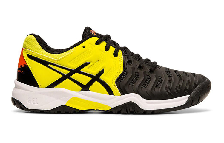 (GS) ASICS Gel-Resolution 7 'Yellow Black' C700Y-003