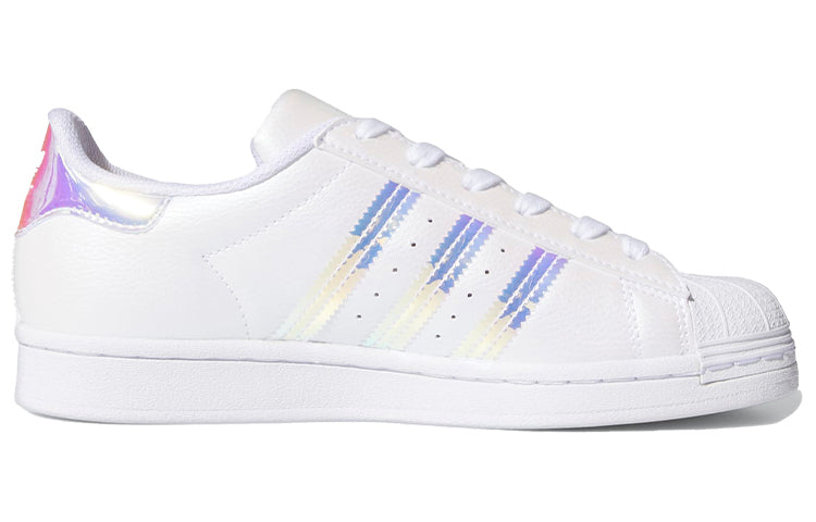 (WMNS) adidas Superstar 'White Iridescent' FY1264
