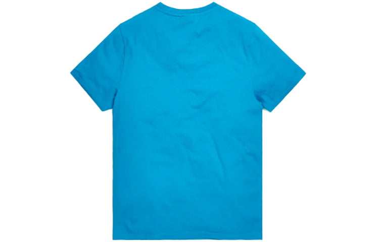 KITHX BY PARRA THE GOAT REFLECTION Pattern Short Sleeve Unisex Blue PA43890-BLU