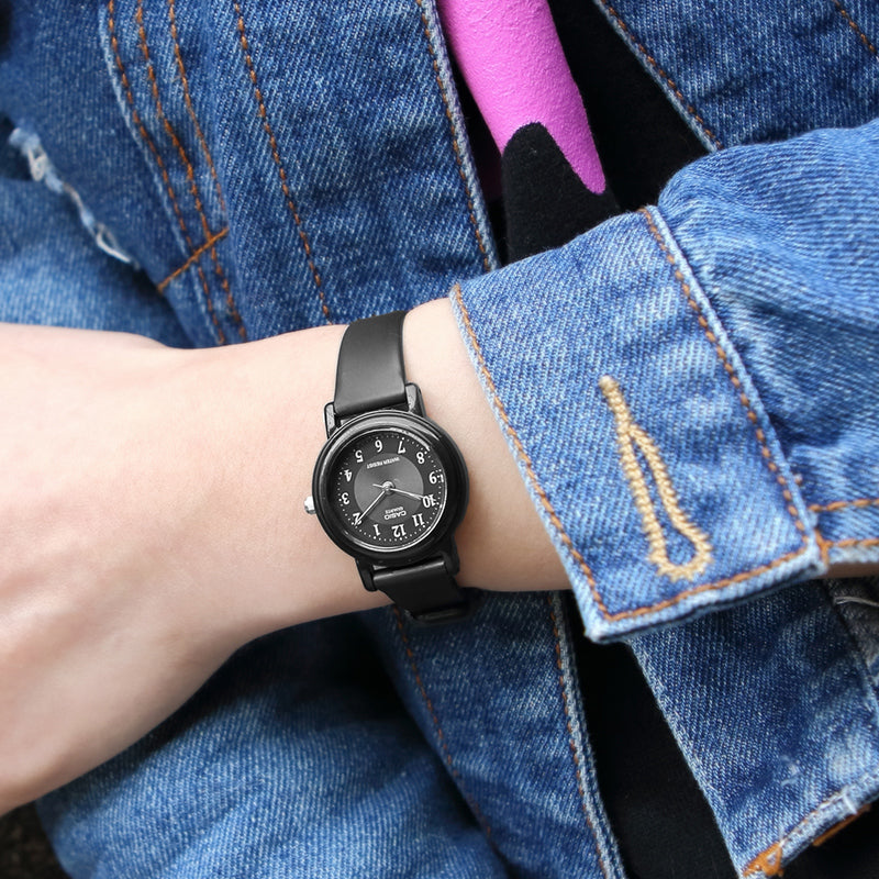 CASIO Stainless Steel Strap Quartz Waterproof Black Analog LQ-139AMV-1B3