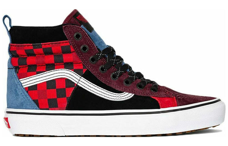 Vans SK8-Hi 46 Mte DX Black/Red Checkboard VN0A3DQ523A