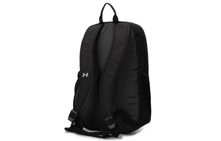 Under Armour Hustle Sport Backpack 'Black Silver' 1364181-001