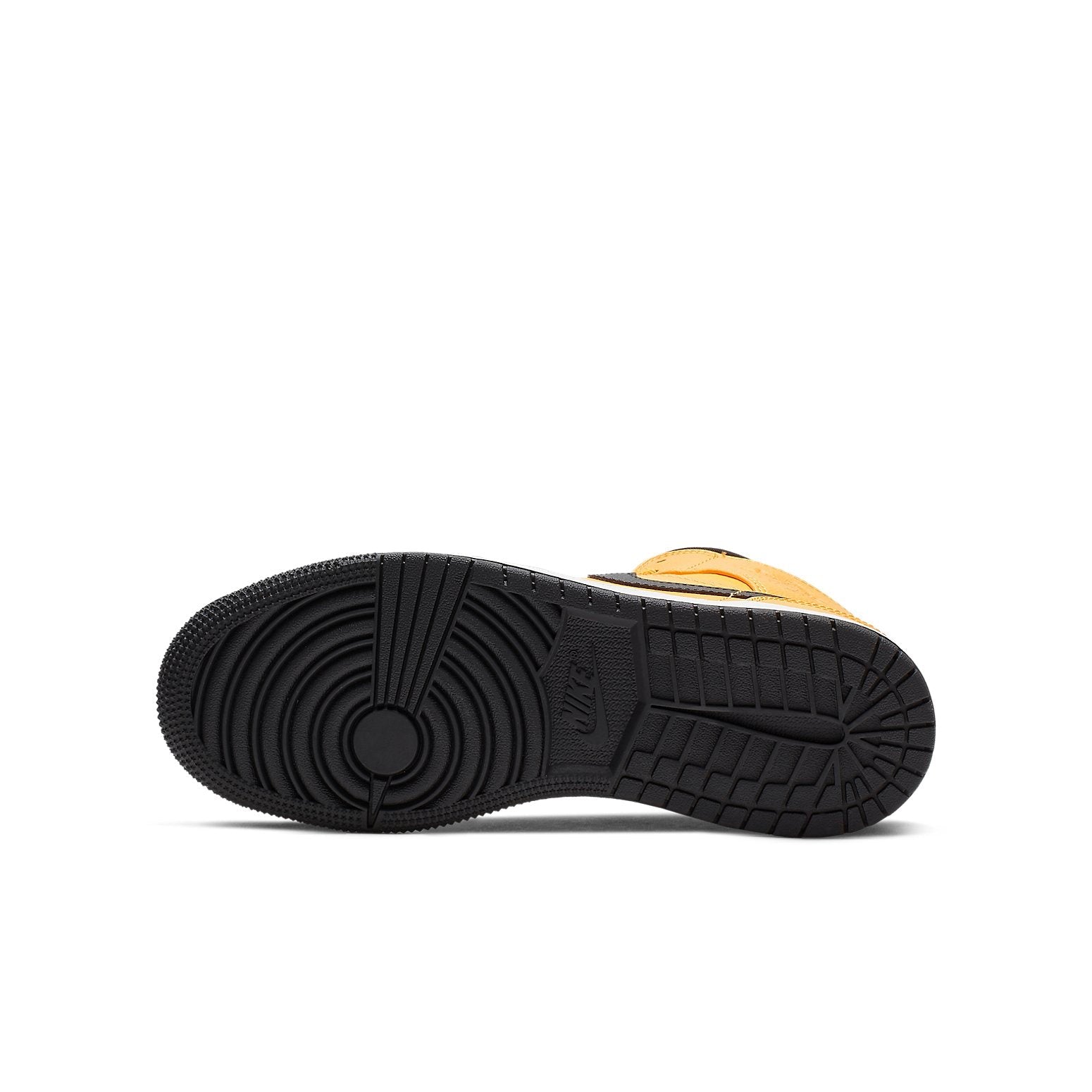 (GS) Air Jordan 1 Mid 'University Gold Black' 554725-700