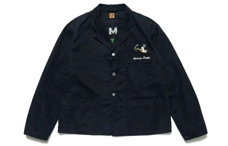 HUMAN MADE Cargo Jacket Unisex Navy Blue HM21JK010