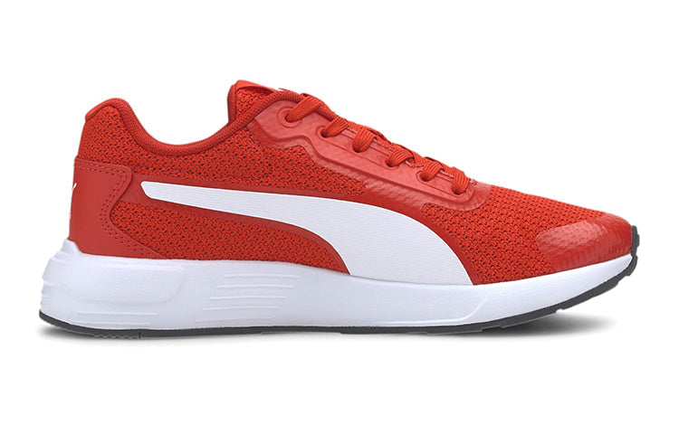 PUMA Taper JR K Red/White 374240-03