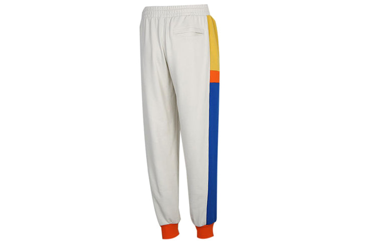 PUMA Retro Block Sweatpant 'White Blue Yellow Red' 530714-05