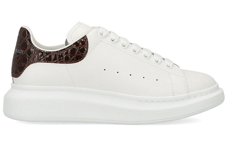 Alexander McQueen Oversized Sneaker 'Brown Crocodile' 625162WHYB89027