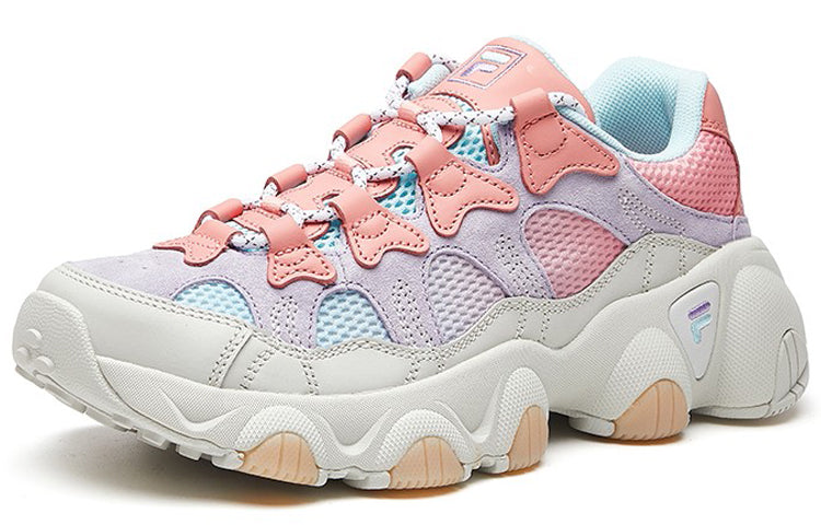 (WMNS) Fila Jagger Running Shoes White/Purple/Pink T52W011104ALB