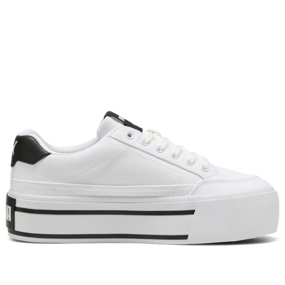 (WMNS) PUMA Court Classic Vulc FS 'White Black' 402329-01