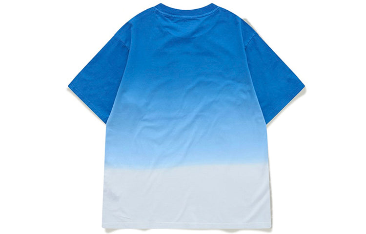 FILA FUSION Gradient Loose Sports Short Sleeve Blue T11M122106F-BU