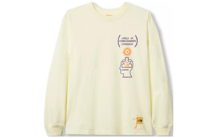 THE NORTH FACE x Brain Dead Unisex Round-neck Swea Creamy NF0A3YCWN9Q1