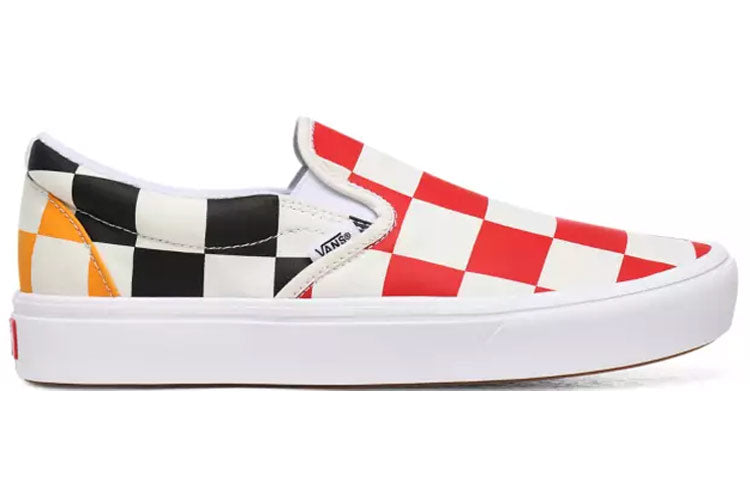 Vans Half Big Checker Comfycush Slip-On 'Red Blue' VN0A3WMDW92
