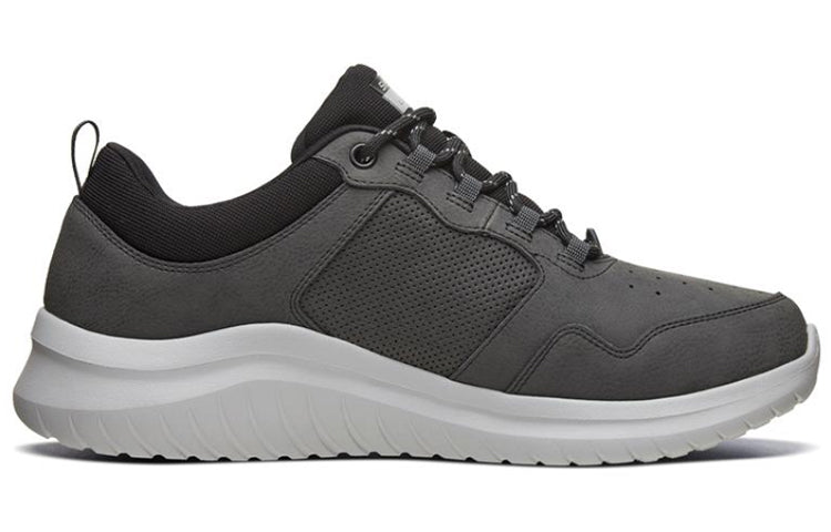 Skechers Ultra Flex 2.0 Running Shoes Grey/White/Black 52779-BLK