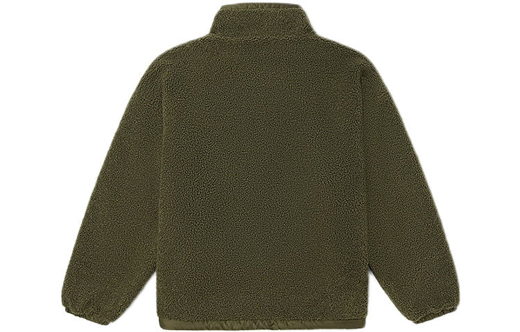 (WMNS) Vans Lamb's Wool Splicing Stay Warm Jacket Military Green VN0A5H6UKCZ