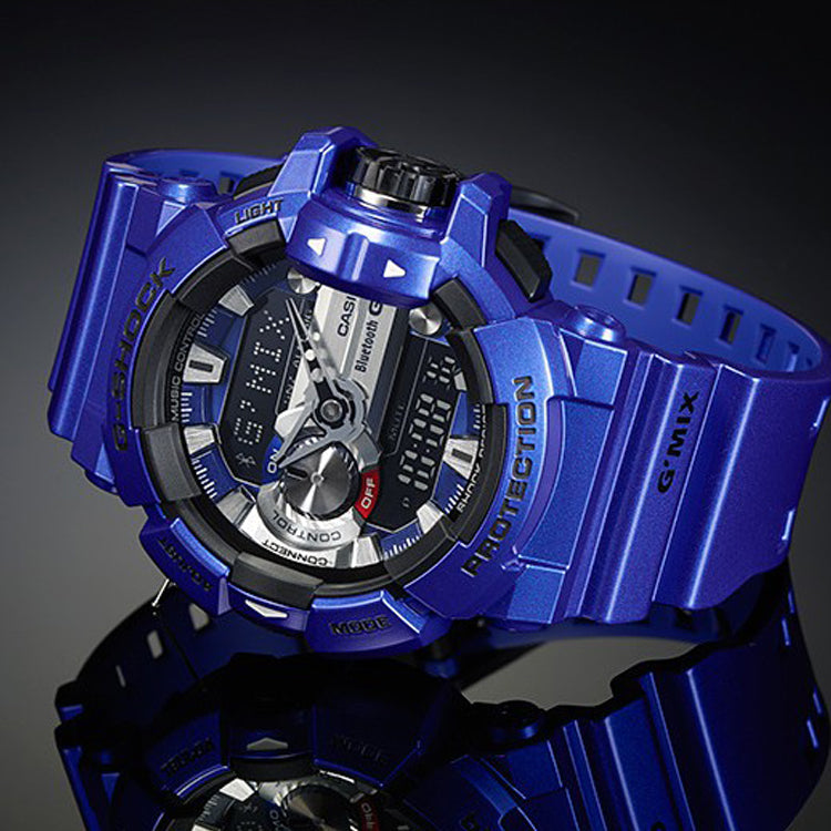 CASIO G-Shock Analog-Digital 'Blue' GBA-400-2ADR
