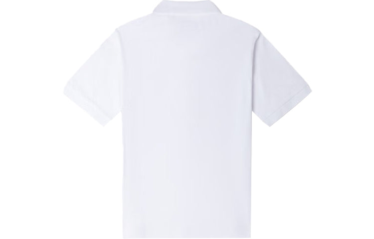 Converse Shoe Patch Polo Shirt Asia Sizing 'White' 10024739-A01