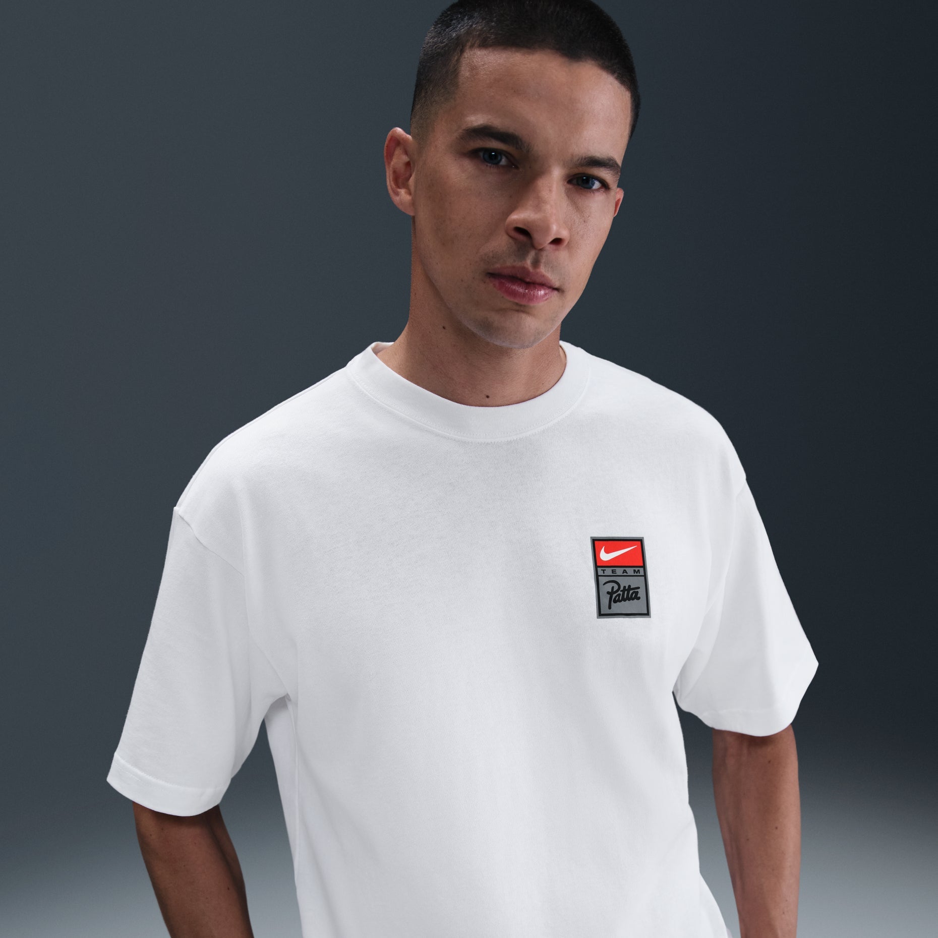 Nike x Patta T-Shirt Asia Sizing 'White' HJ0742-100