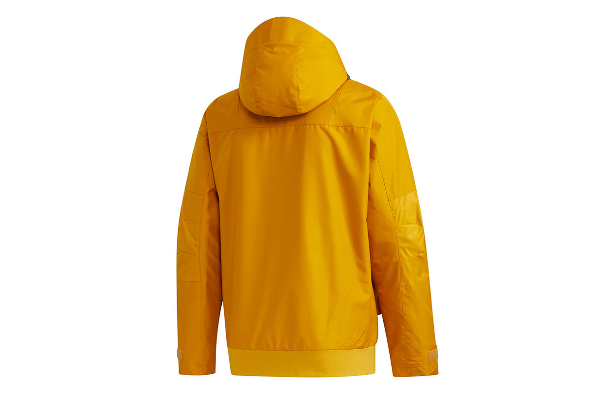 adidas Th Jkt Func Full Zipper Leisure Sport Jacket Men's Gold GM4402