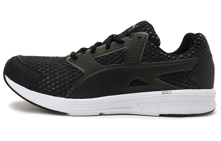 (WMNS) PUMA Nrgy Driver Low Running Shoes Black/White 190558-01