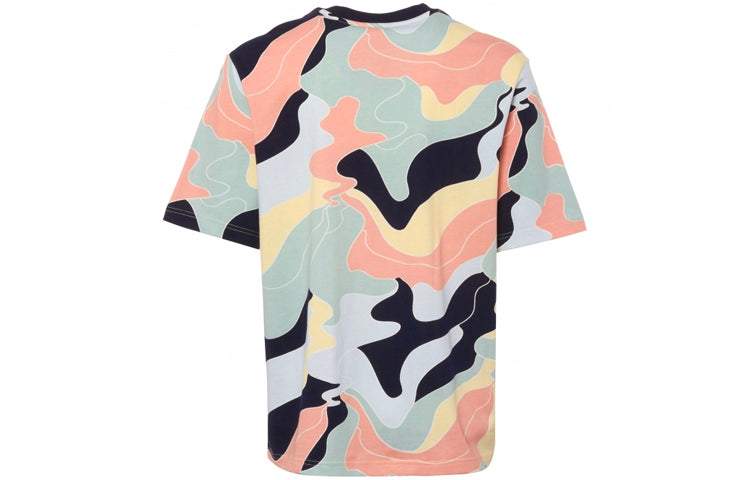 adidas originals Aop Casual Sports Round Neck Short Sleeve DN9085