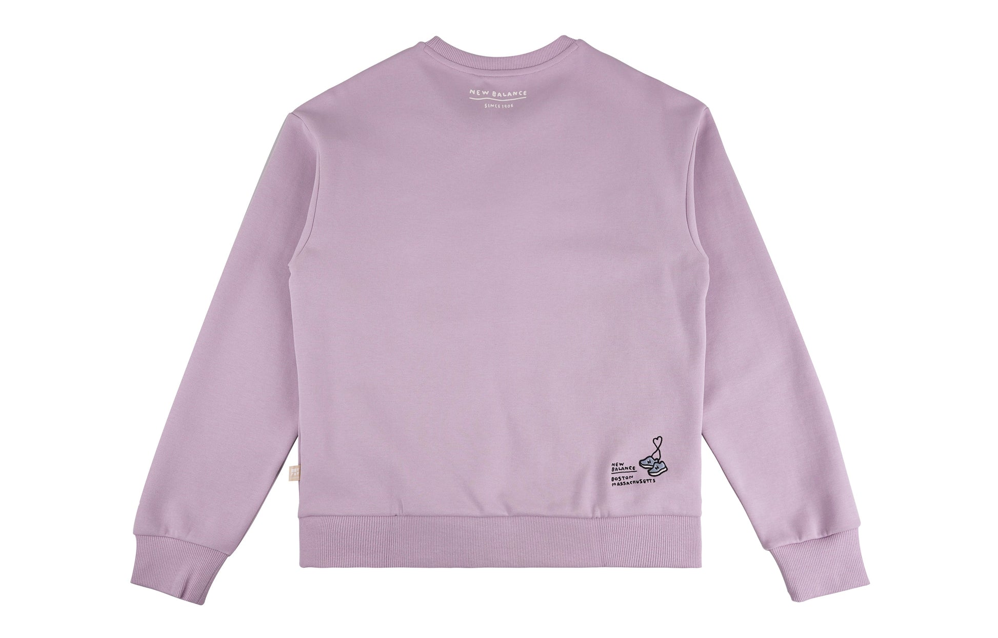 (WMNS) New Balance x Zero Per Zero Sweatshirt Asia Sizing 'Purple' NCA47012-DV