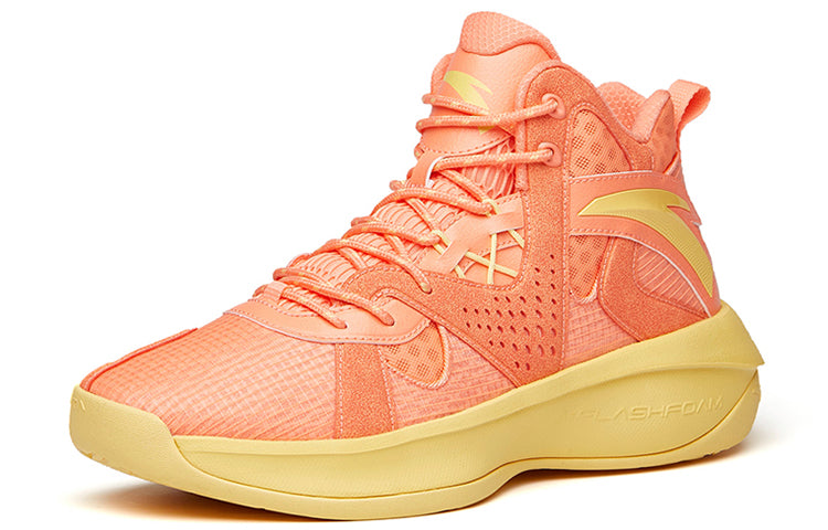 ANTA Shock The Game 2 High Top Shoes 'Orange Yellow' 112211620S-8