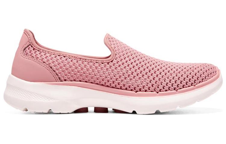 (WMNS) Skechers Go Walk 6 Shoes 'Pink White' 896231-LTPK