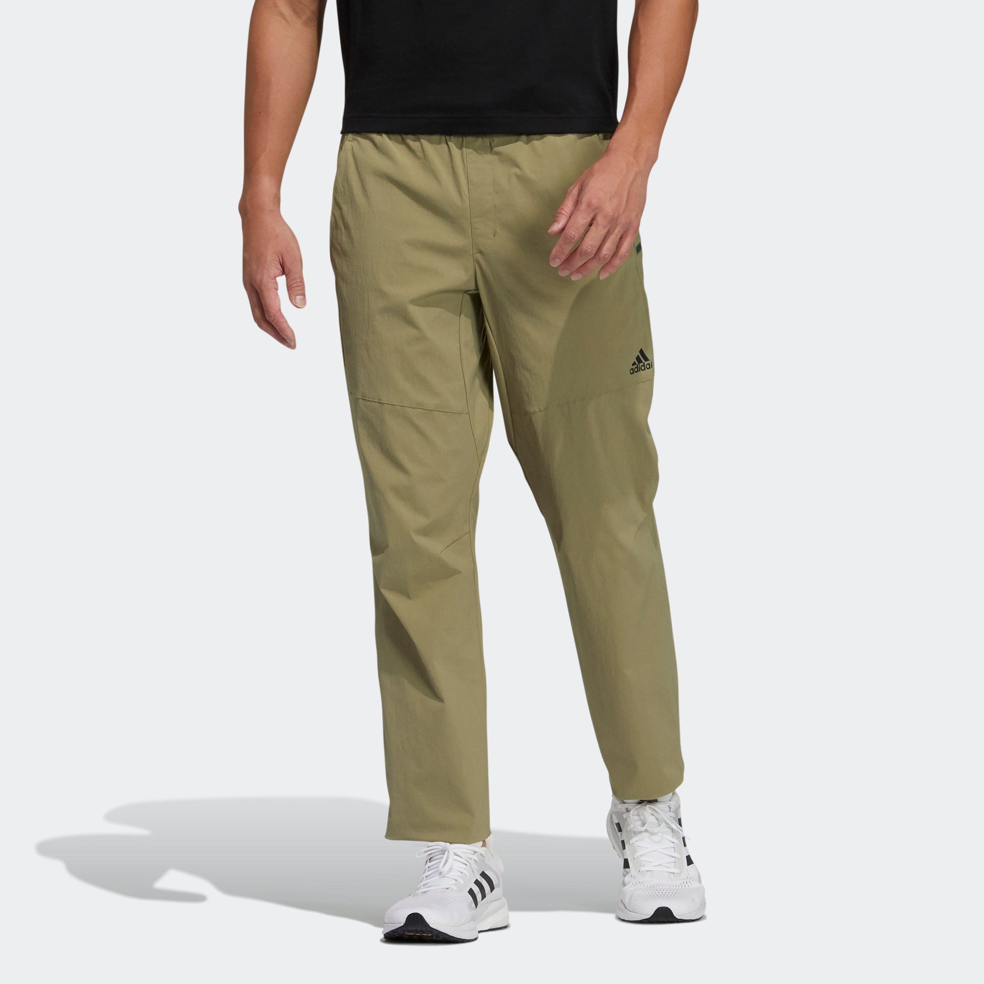 adidas Th Wv Pkt Pnt Sports Breathable Pocket Casual Long Pants Green H40208