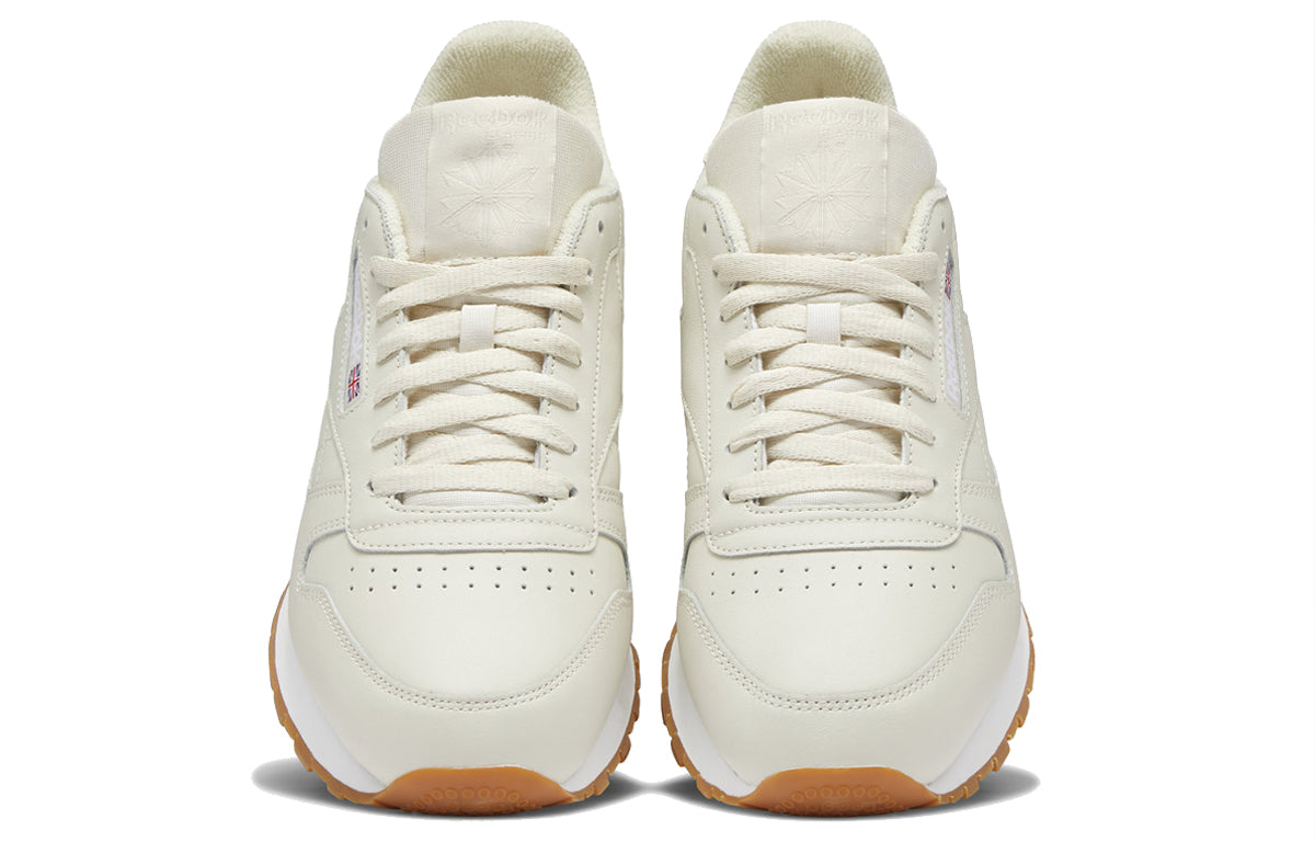 Reebok Classic Leather Sports Casual Shoes 'Cream y' DV7171