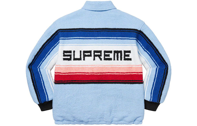 Supreme Tlaxcala Blanket Jacket 'Blue White Red' SUP-FW20-343