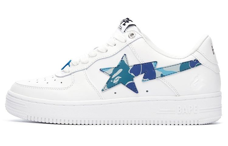 A BATHING APE Bape Sta Abc Camo 'White Blue' 1I70-191-005-BLUE
