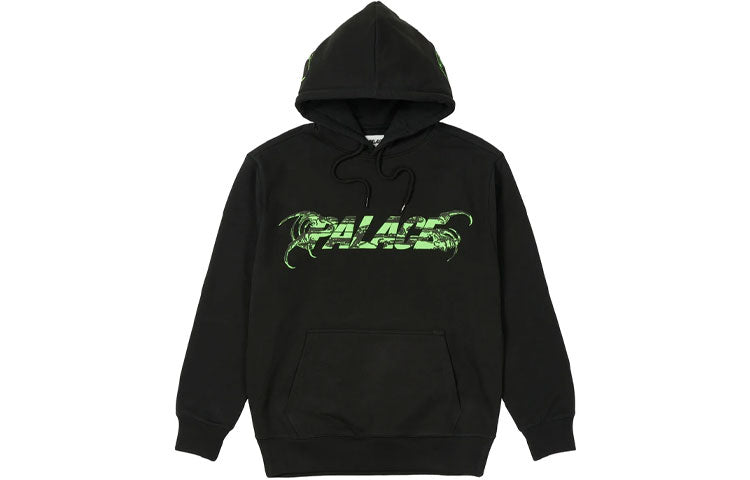 PALACE Tri-me Hood Black Green Triangle Printing Unisex P20CS157